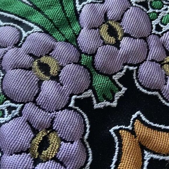 ASOS  ~ Lilac Green Gold Floral Jacquard "Trinny" Coat - Picture 13 of 17